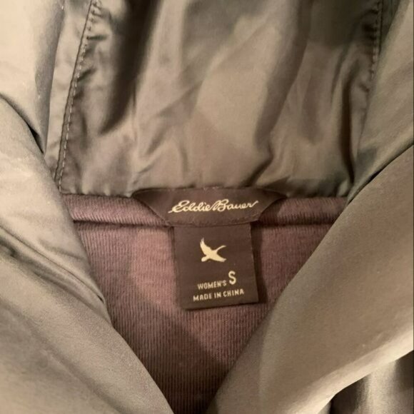 Eddie Bauer women’s knit front and back coat small - Picture 4 of 9